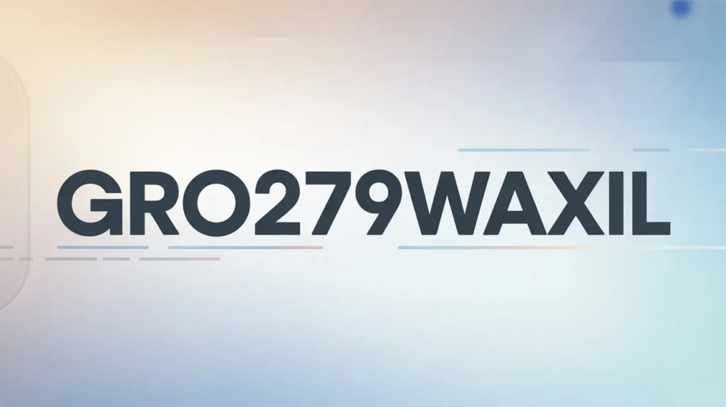 Unveiling the Power of gro279waxil: A Revolutionary Advancement in Material Technology